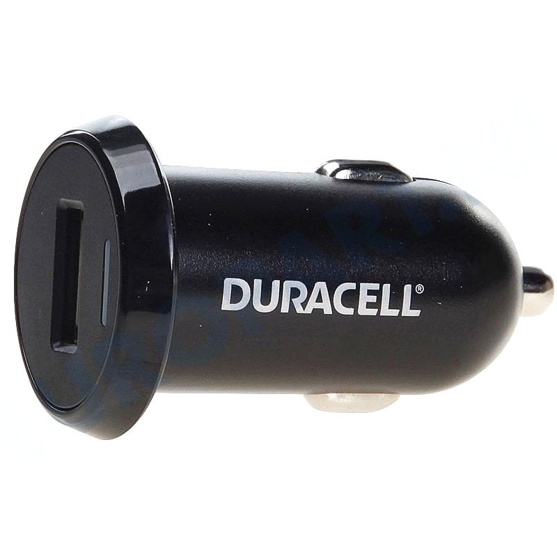 Duracell Billaddare USB 2,4A Svart