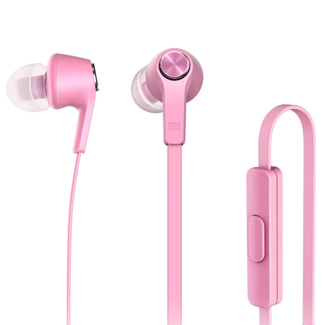 Original Xiaomi Piston In-Ear Stereo Bass hörlur med Fjärrkontroll - Rosa