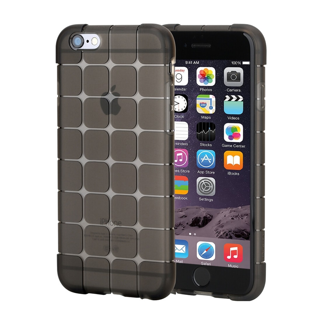 Rock Magic Cube skal iPhone 6 Plus & 6s Plus - Svart