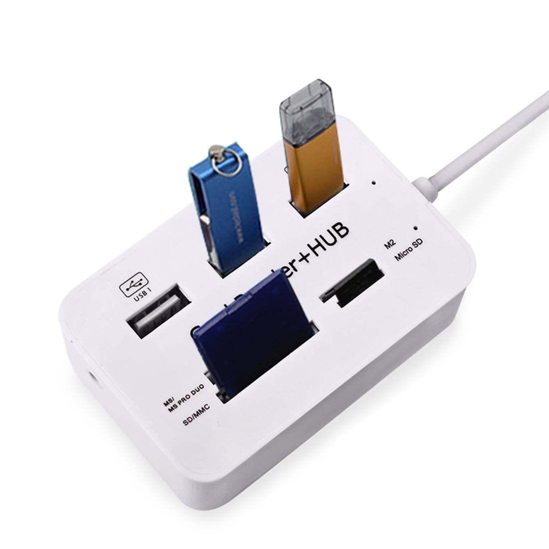 USB Kortläsare / Hubb 3.1 Typ-C - 5GBPS