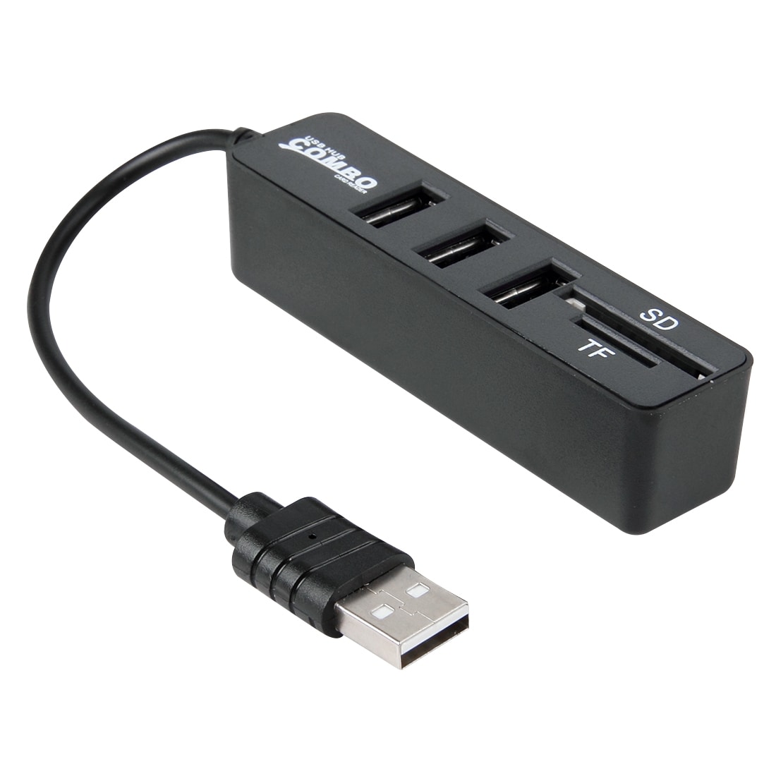 USB Kortläsare / Hubb - 2i1