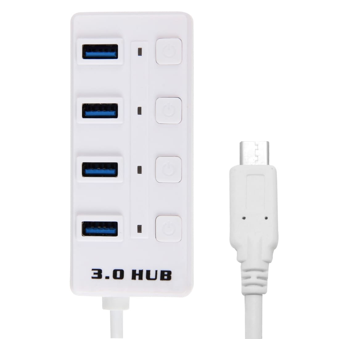 USB Hubb 3.1 Typ-C - 4portars 10 Gbps