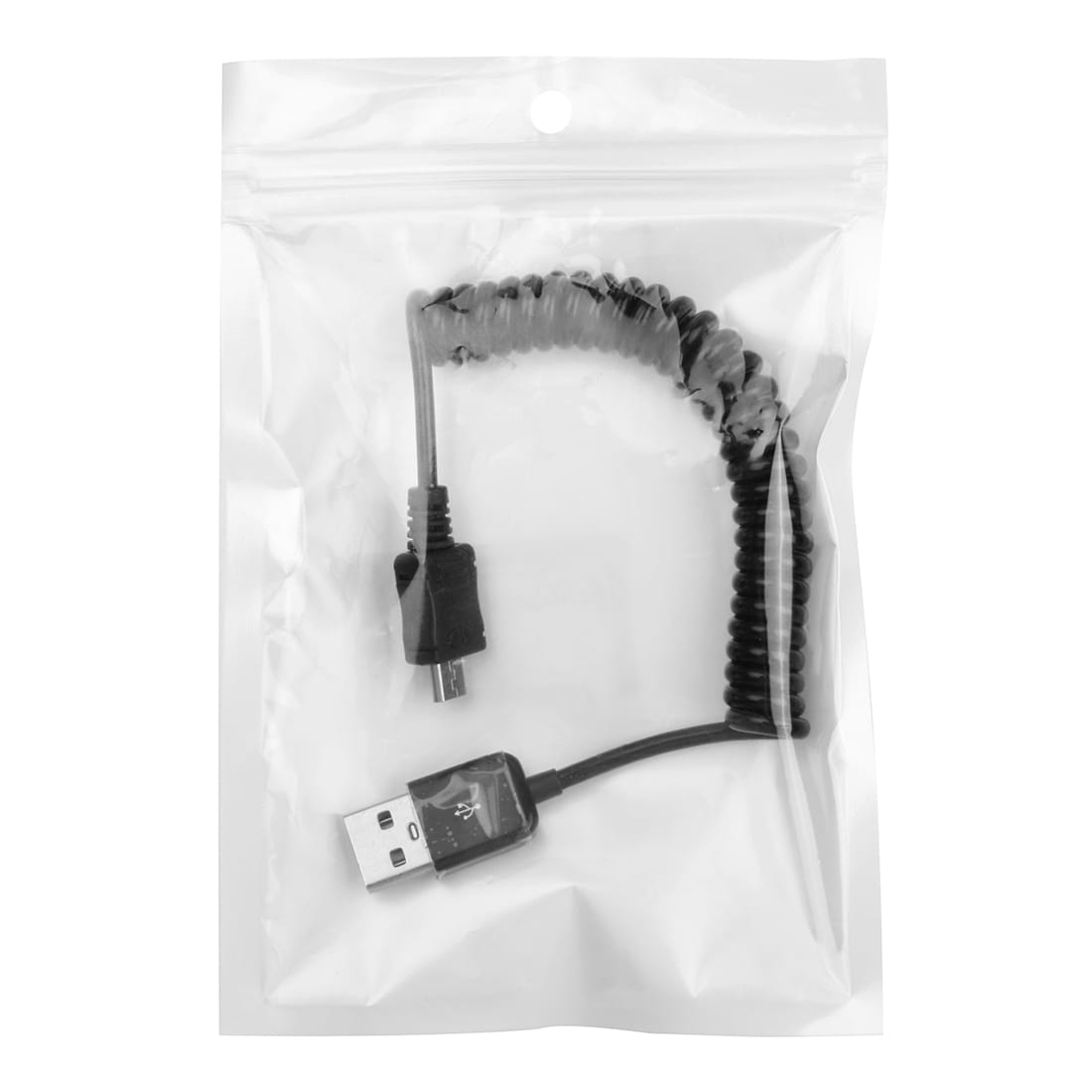 Trasselfri uppdragbar Micro-usb kabel - 24-90cm lång