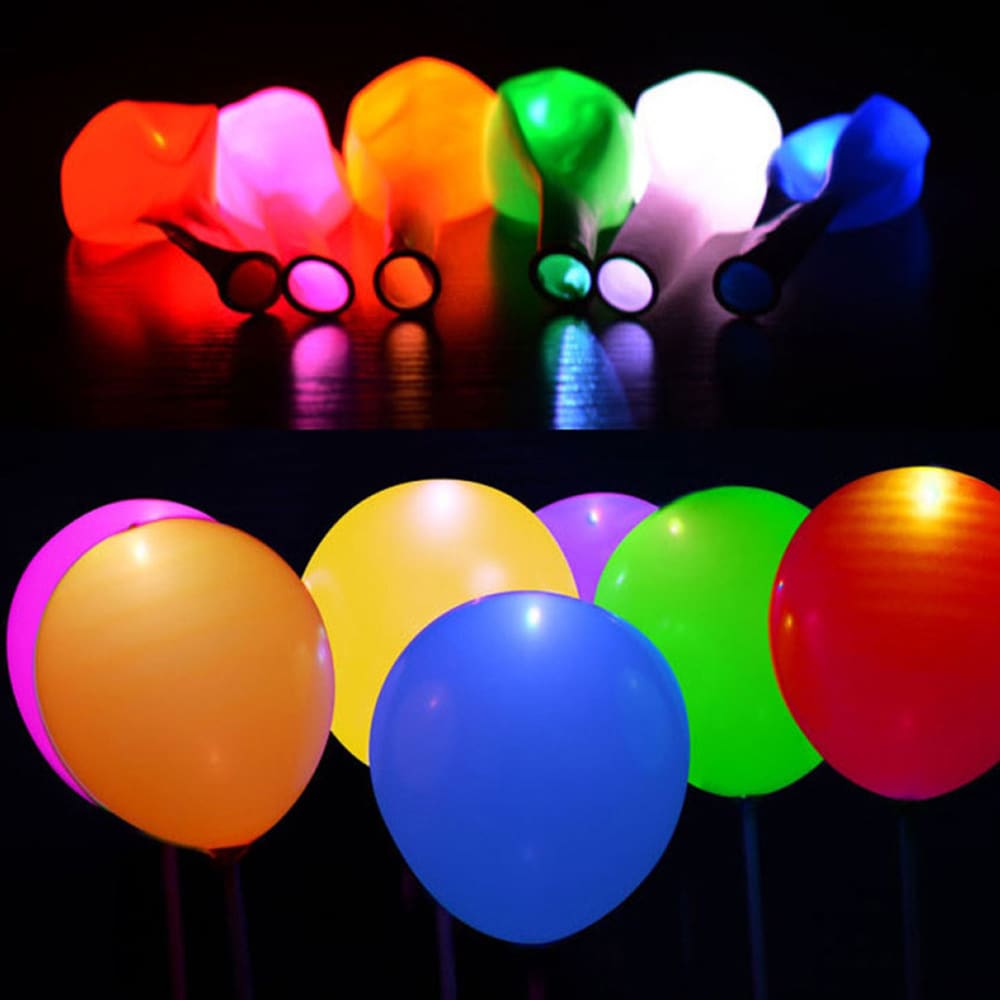 Lysande ballonger - 5Pack