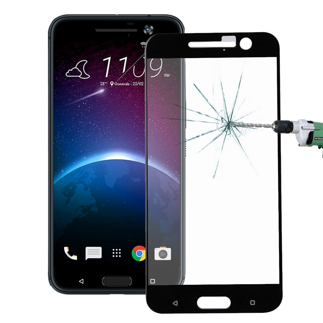 Skärmskydd av härdat glas HTC One M10