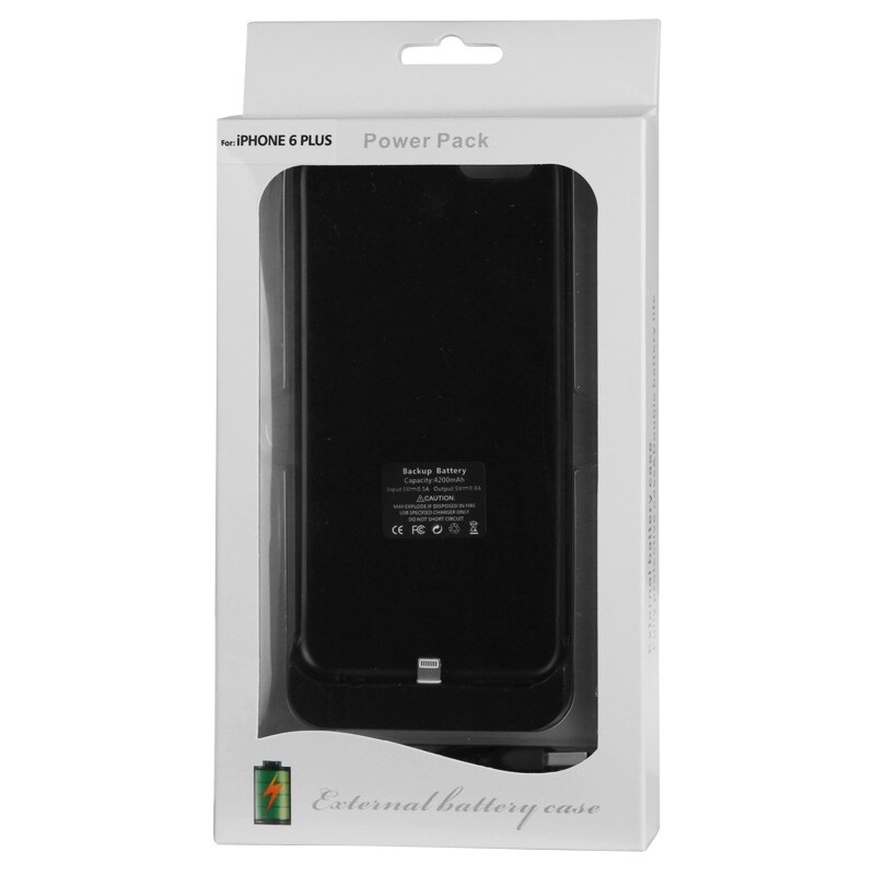 Batteriskal / Batterifodral iPhone 6/6S Plus 4200mAh