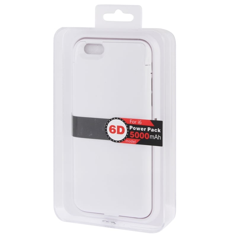 Batteriskal / Batterifodral iPhone 6/6S 5000mAh