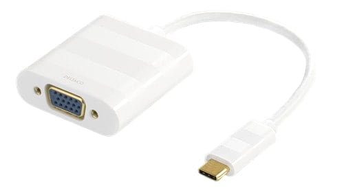 USB 3.1 till VGA adapter, Typ C hane - VGA hona