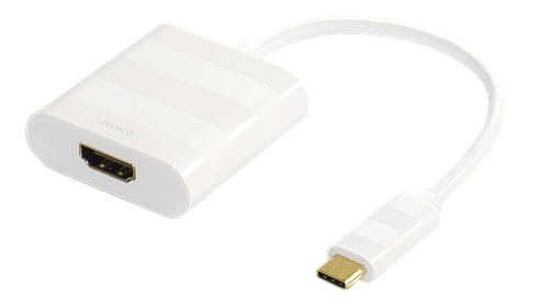 USB 3.1 till HDMI adapter, Typ C hane - HDMI hona