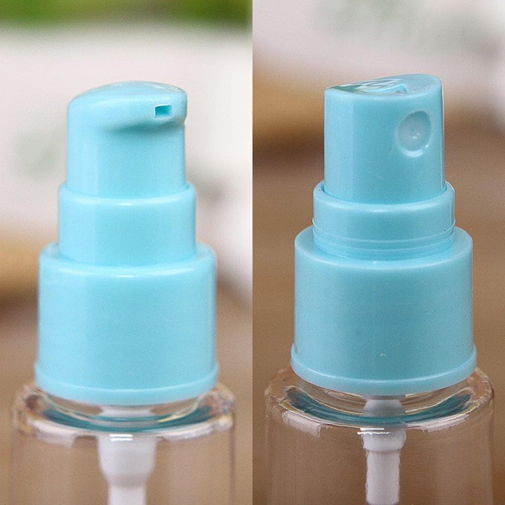 Påfyllningsbar sprayflaska parfym + Pumpflaska för kräm