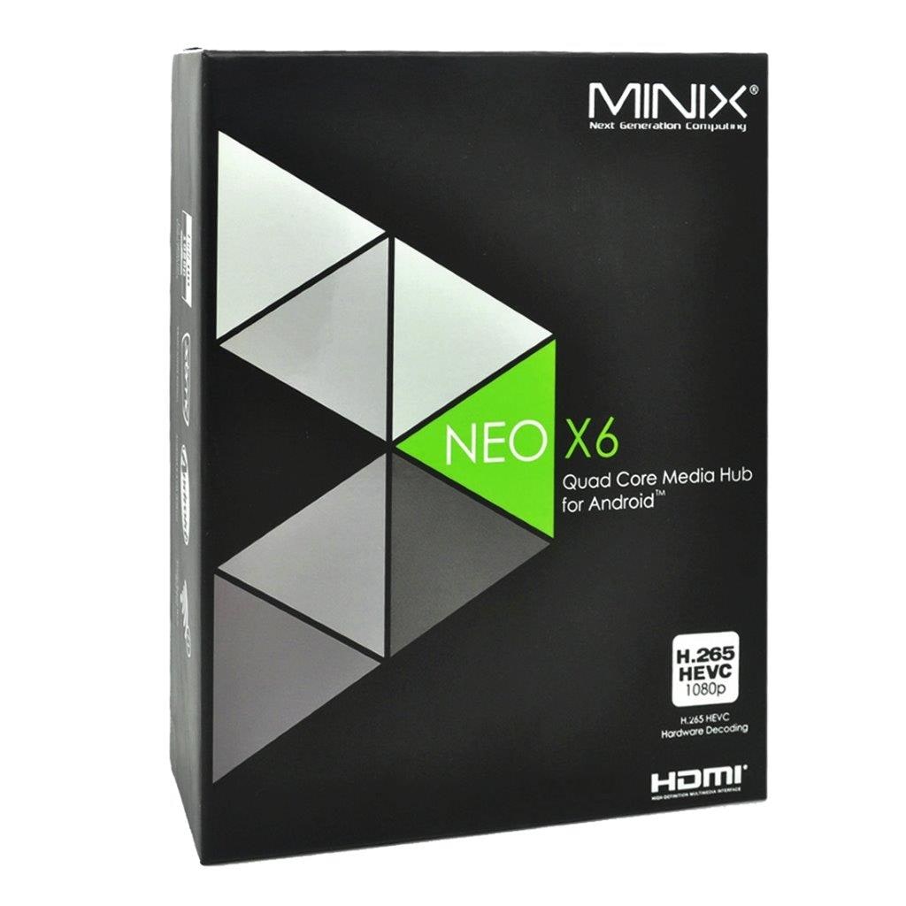 MINIX NEO X6 HD Mediaspelare 1080P Android - Fjärr, WiFi, Bluetooth