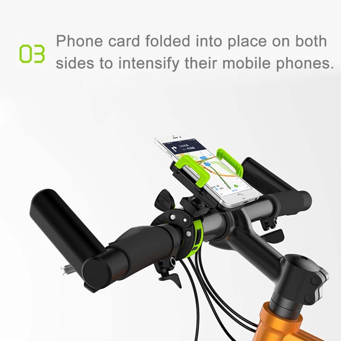 Cykelhållare 360 graders iPhone 6 & Plus / iPhone 5 & 5C & 5S / iPhone 4 & 4S