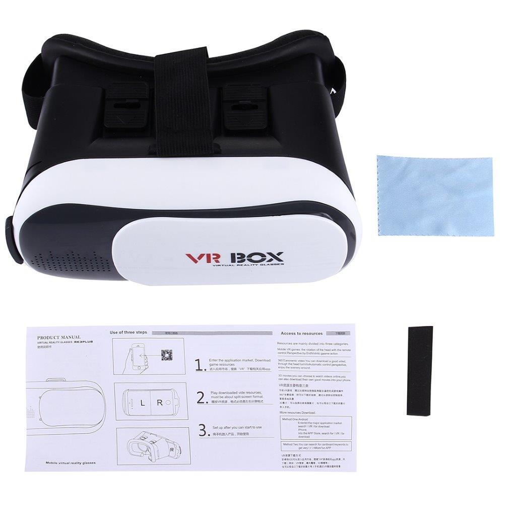 VR BOX 2.0 3D Glasögon  - 3,5-6" skärm