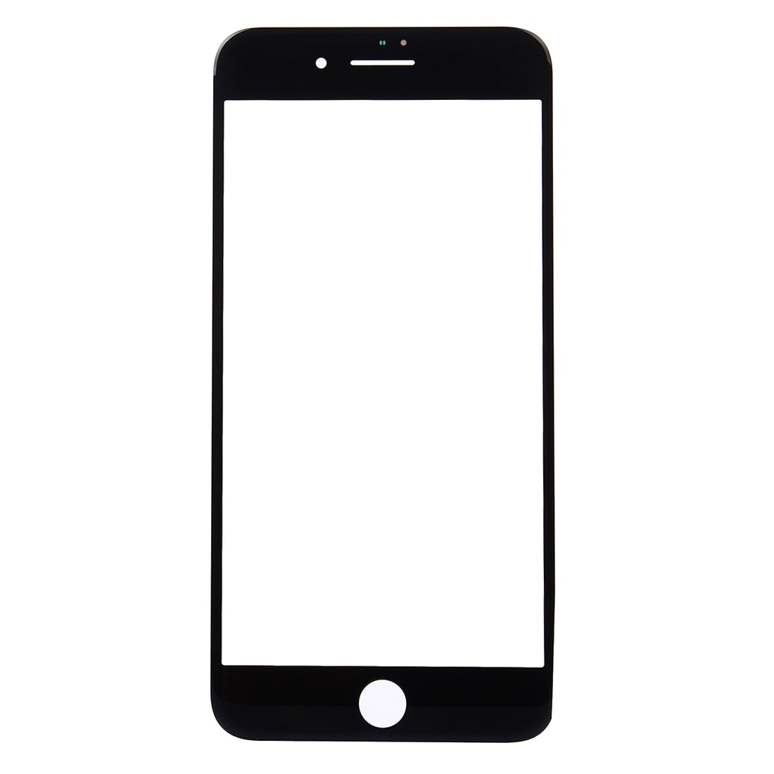 Glas Lins iPhone 7 Plus - Svart