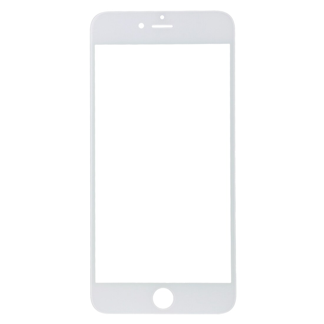 Glas Lins iPhone 7 Plus - Vit