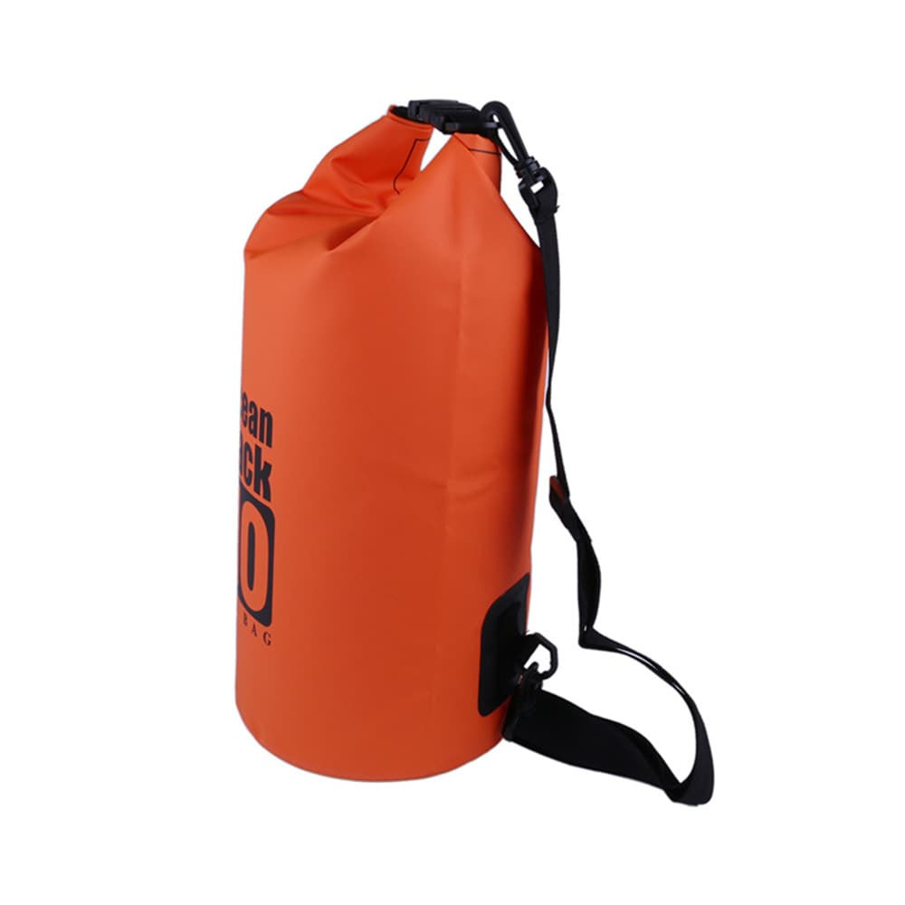 Vattentät Väska / Dry Bag - 10 Liter Orange Torrsäck
