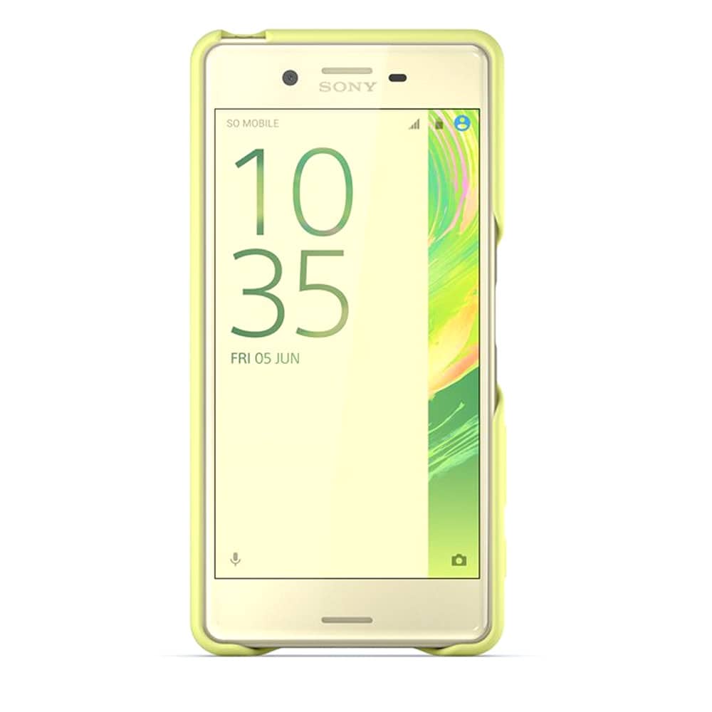 Sony Smart Style Cover SCBC30 till Xperia X Performance - Limeguld