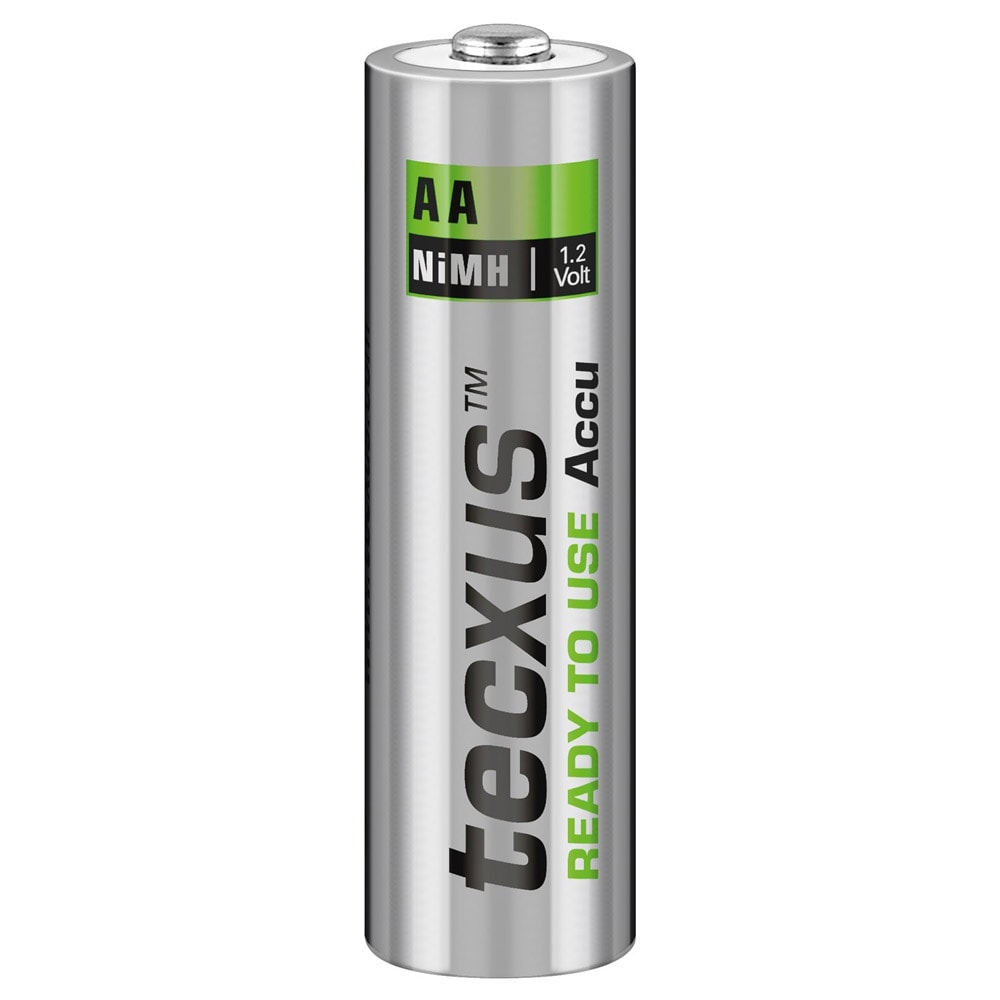 Tecxus AA Uppladdningsbart Batteri - 2300 mAh - 4-pack