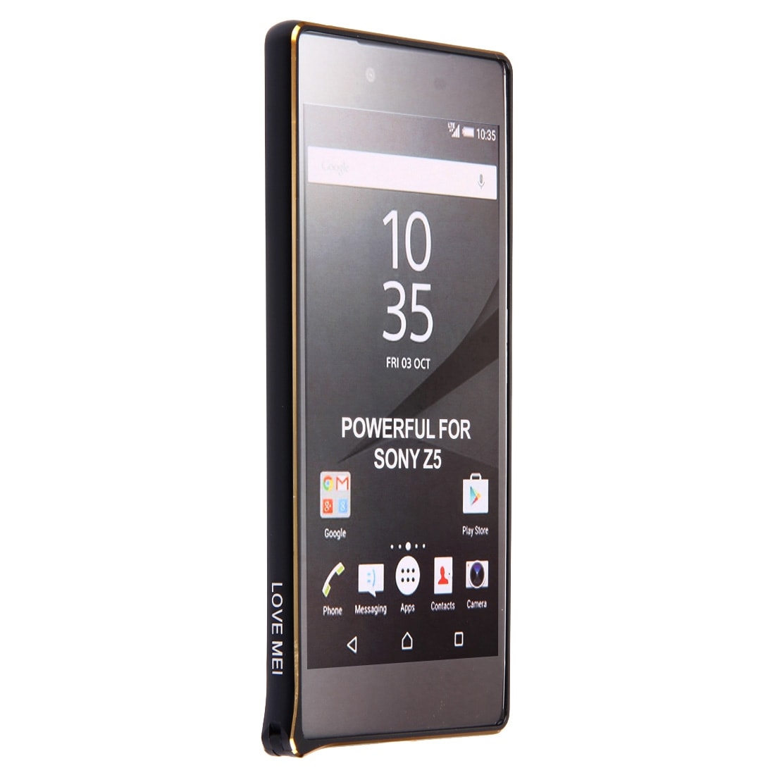 LOVE MEI Metall bumperskal Sony Xperia Z5