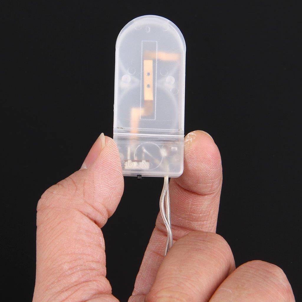 Dekorationsbelysning LED slinga - flerfärgad batteridriven