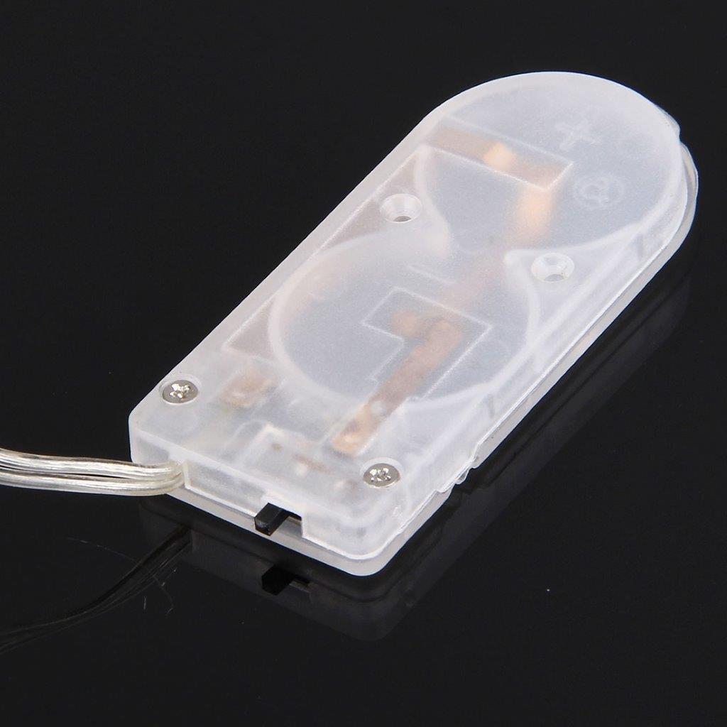 Dekorationsbelysning LED slinga - flerfärgad batteridriven