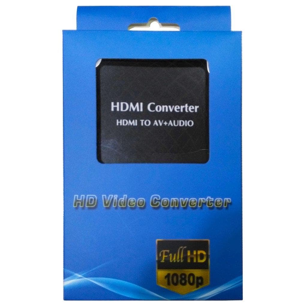 HDMI till AV/Scart adapter + Audio Splitter