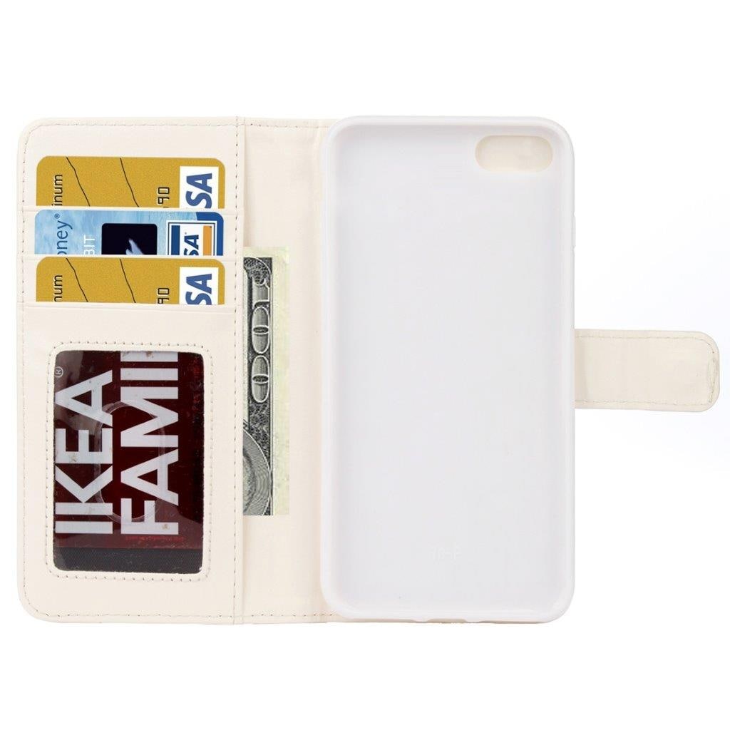 Plånboksfodral till iPhone 8 / 7 med dragkedja
