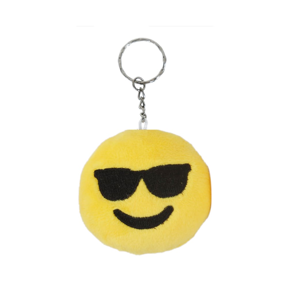Emoji Nyckelring - Mr Cool