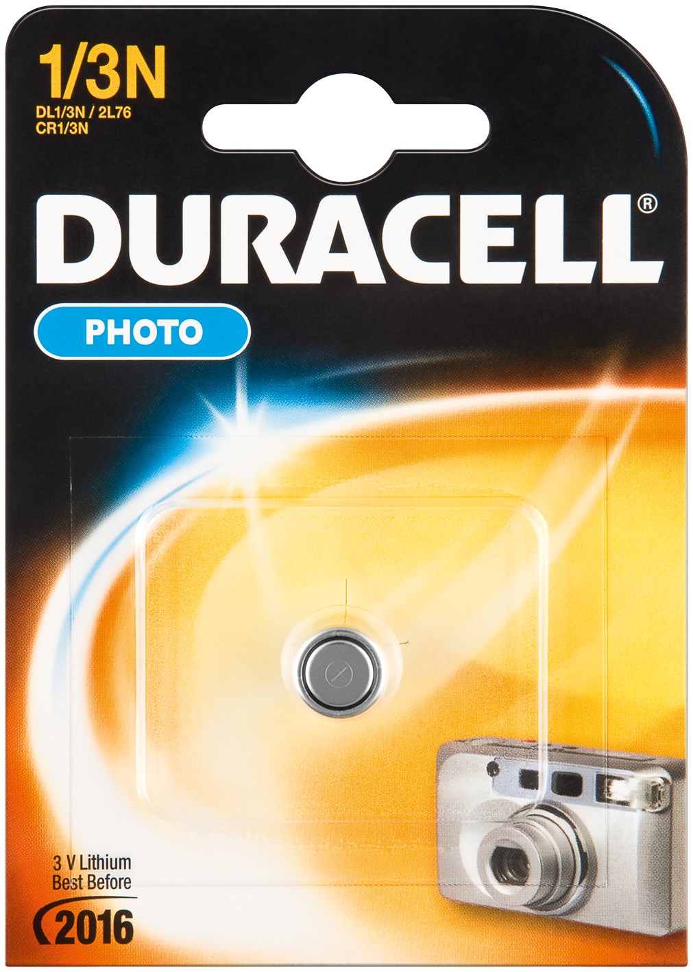 Duracell CR1/3N Fotobatteri