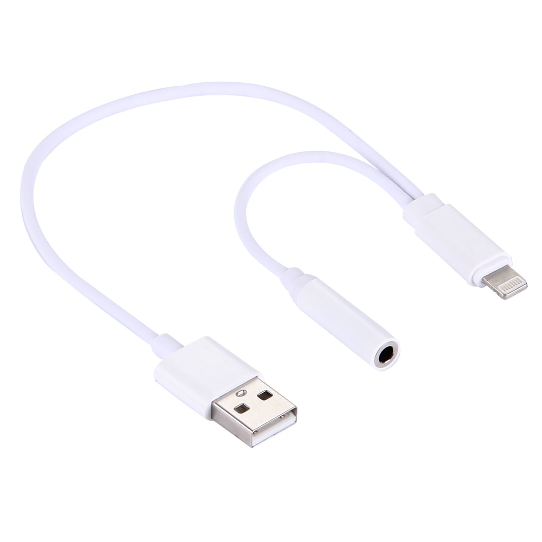 Ligthning & 3.5mm till USB ljud Adapter iPhone 7 / iPhone 7 Plus / iPhone