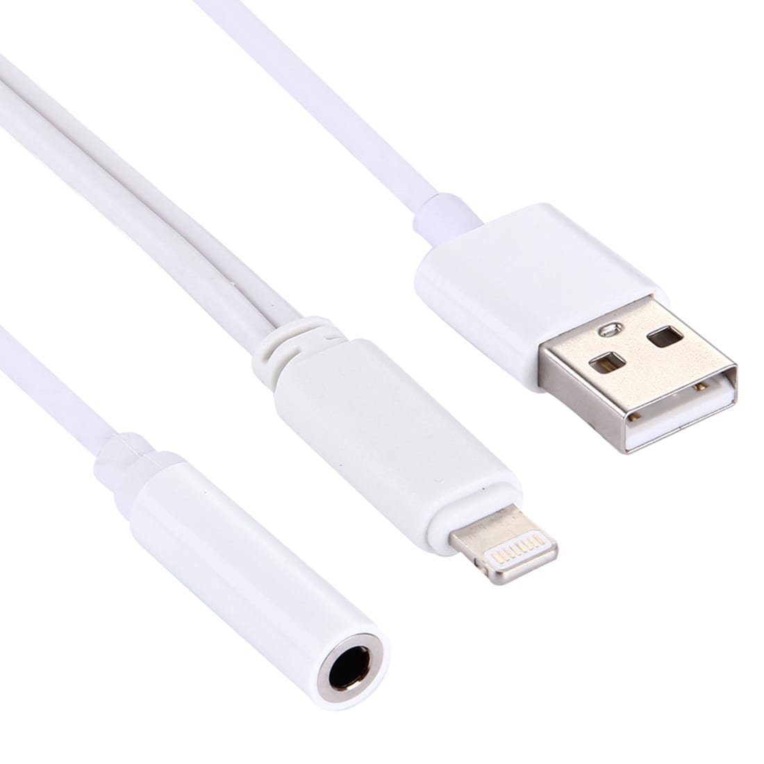 Ligthning & 3.5mm till USB ljud Adapter iPhone 7 / iPhone 7 Plus / iPhone