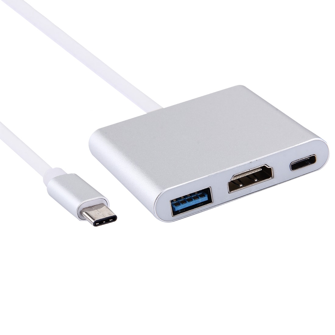Adapter USB 3.1 Typ-C Male till USB 3.1 Typ-C HDMI & USB 3.0