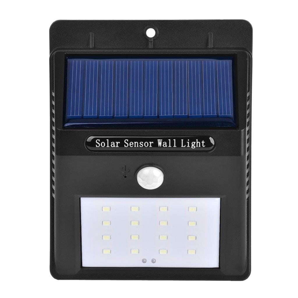 Solcellsbelysning med rörelse och natt sensor