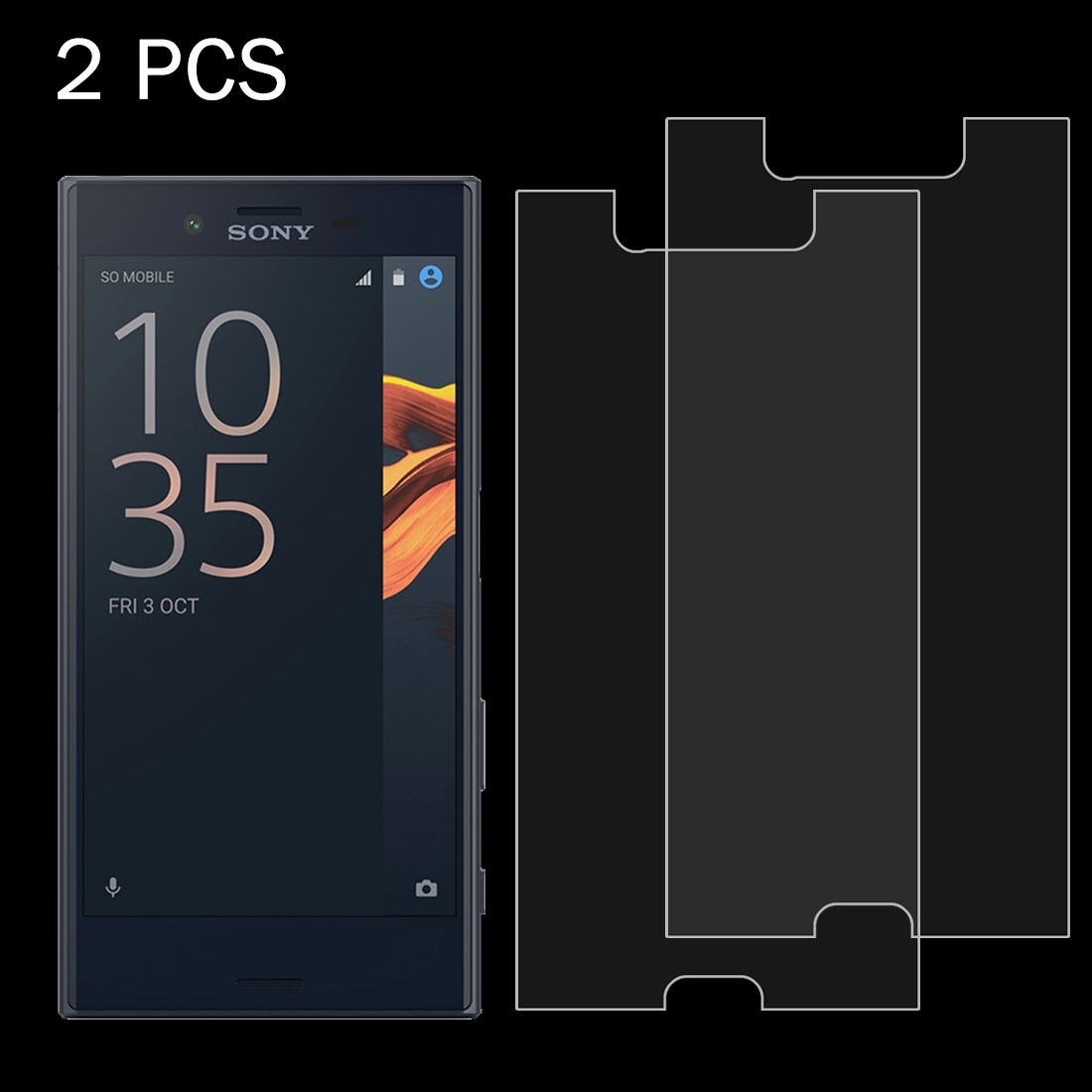 Skärmskydd härdat Glas Sony Xperia X Compact - 2Pack
