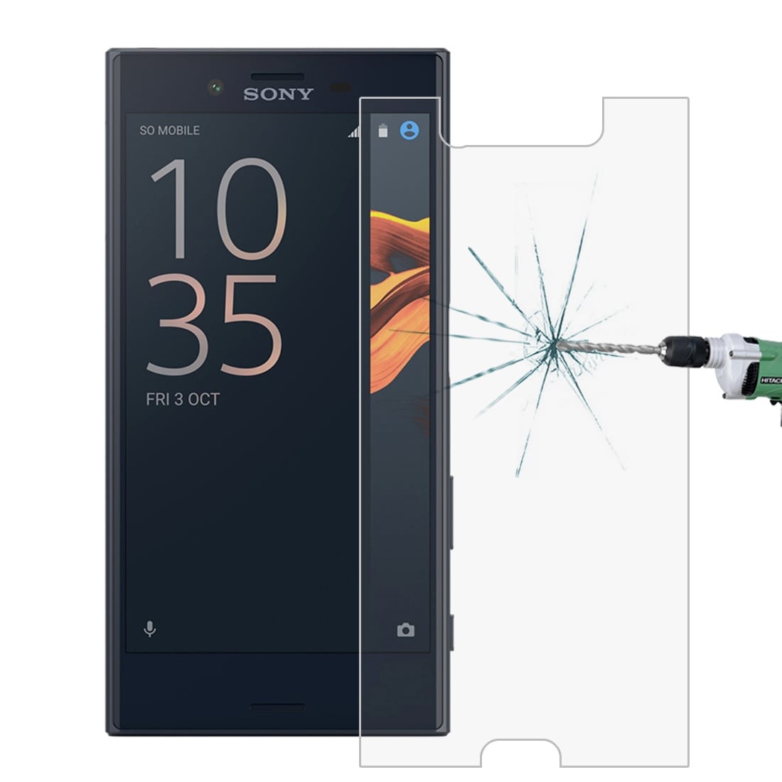 Skärmskydd härdat Glas Sony Xperia X Compact - 2Pack