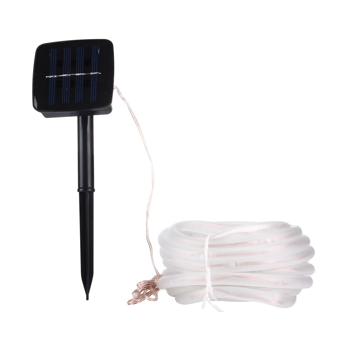 Varmvit LED slinga 5meter - Solcellsbelysning & vattentät