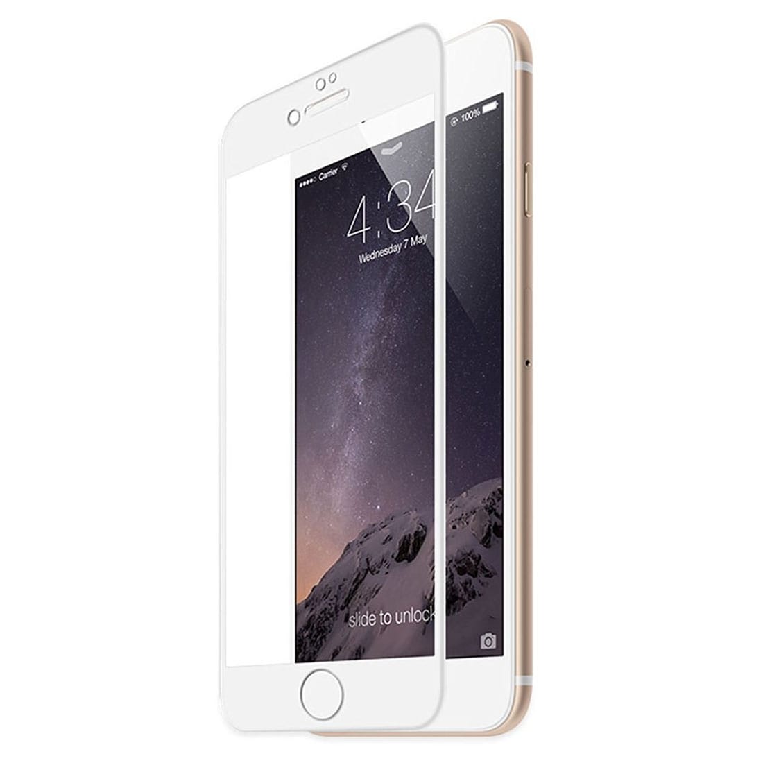 iPhone 7 Ultratunt skärmskydd i glas som täcker hela skärmen