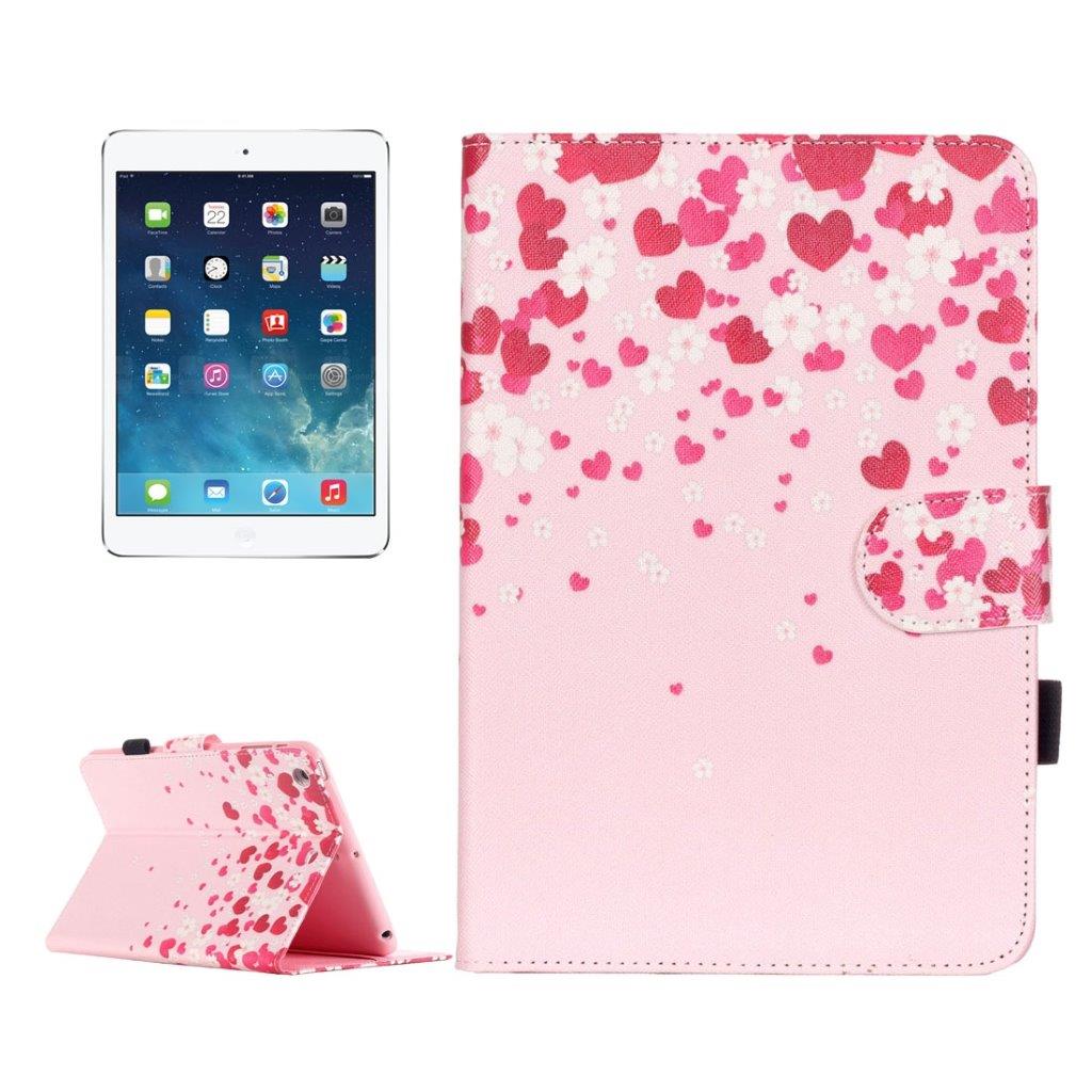 Fodral med ställ iPad mini 1 / 2 / 3 Love Flower
