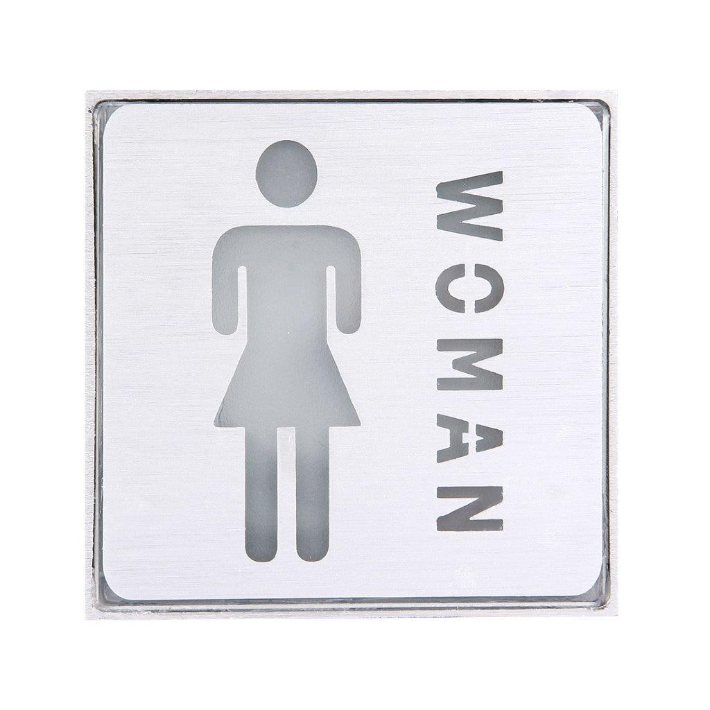 LED upplyst Toalettskylt / WC-skylt Damer