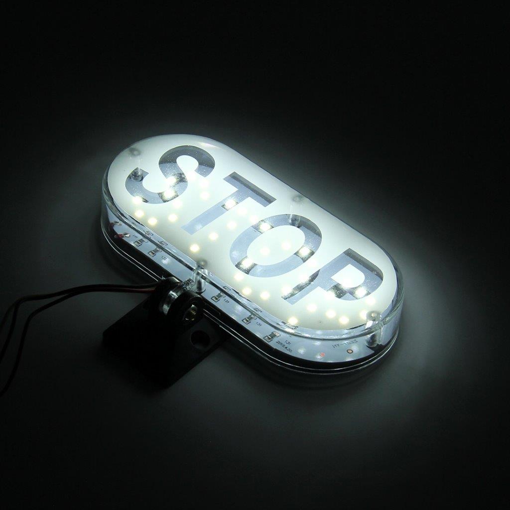 LED blinkande stoppskylt -  3W 150LM 6000K