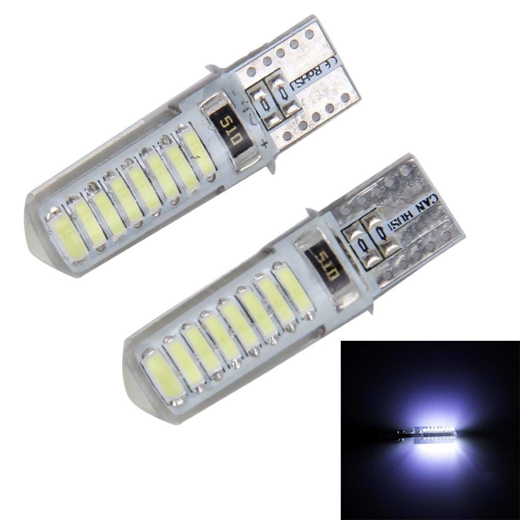 LED Diodlampa 3W 150LM 5500K 16 SMD-4014 Canbus - 2Pack