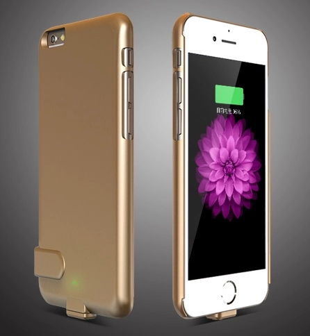 Batteriskal / Batterifodral iPhone 6 Plus - Grå