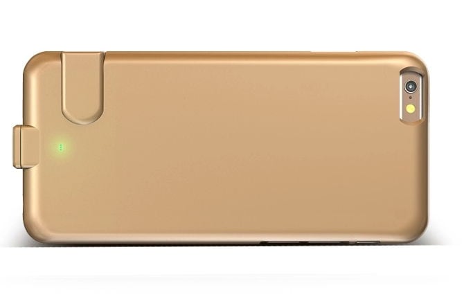 Batteriskal / Batterifodral iPhone 6 Plus - Silver