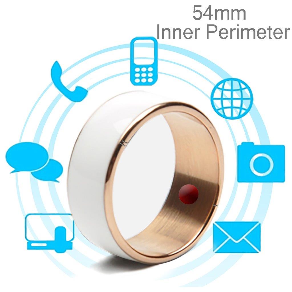 Jakcom R3F NFC smart ring - Hälsokoll - Telefonsamtal - Delning - Damstorlek 54
