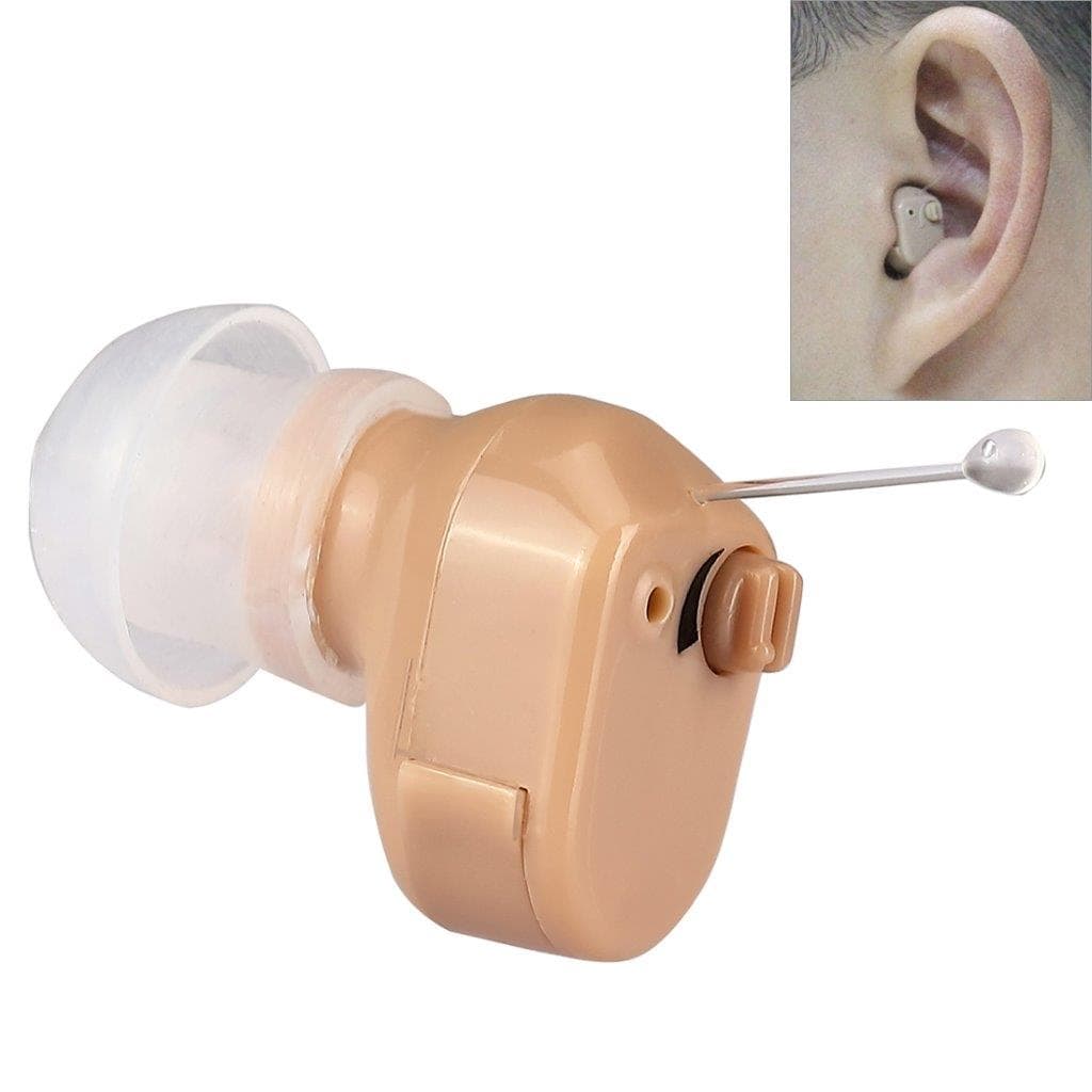Mini hörapparat med justerbar ton