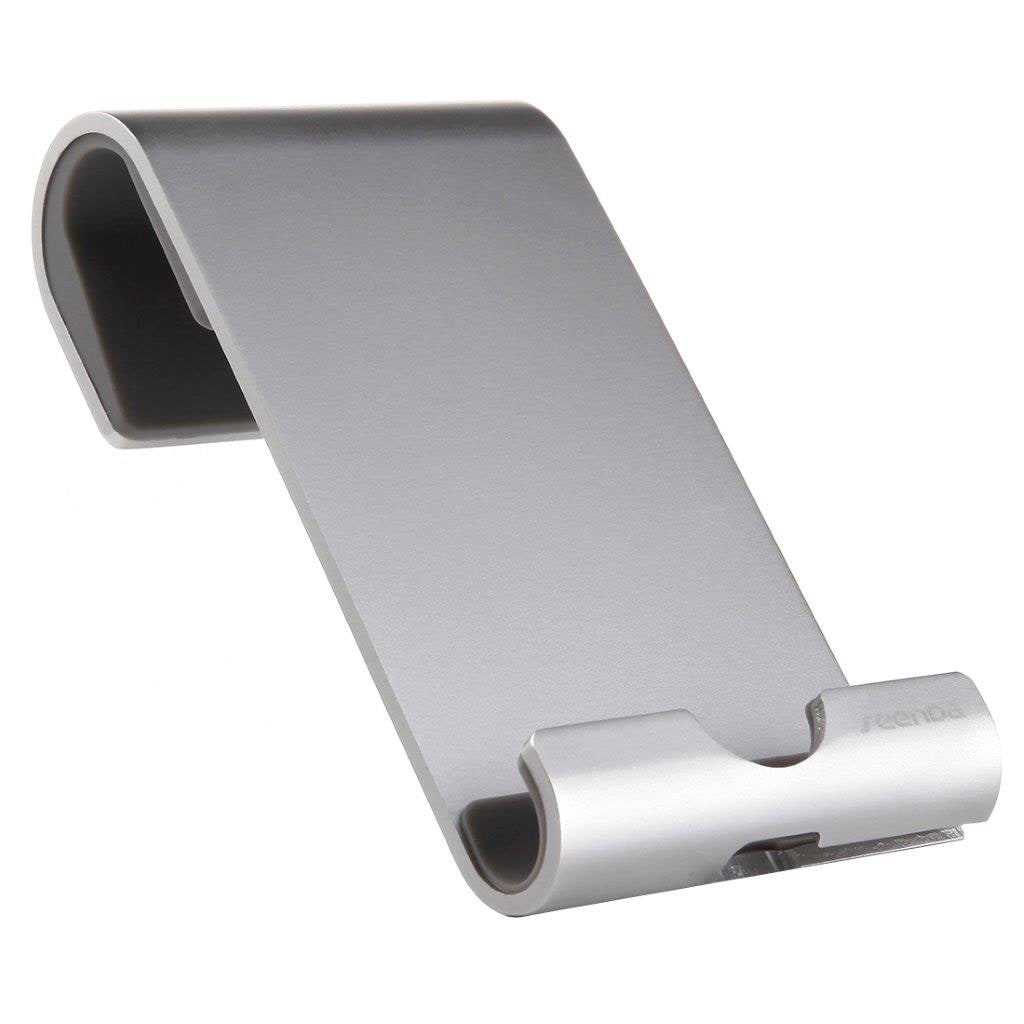 Vertikal hållare i aluminium för mobiltelefoner