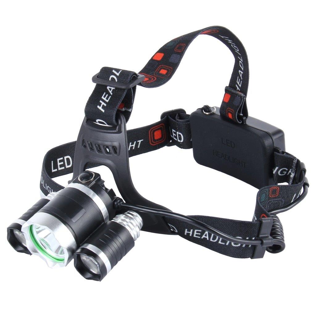 LED Pannlampa High Power 3 CREE T6 + laddare