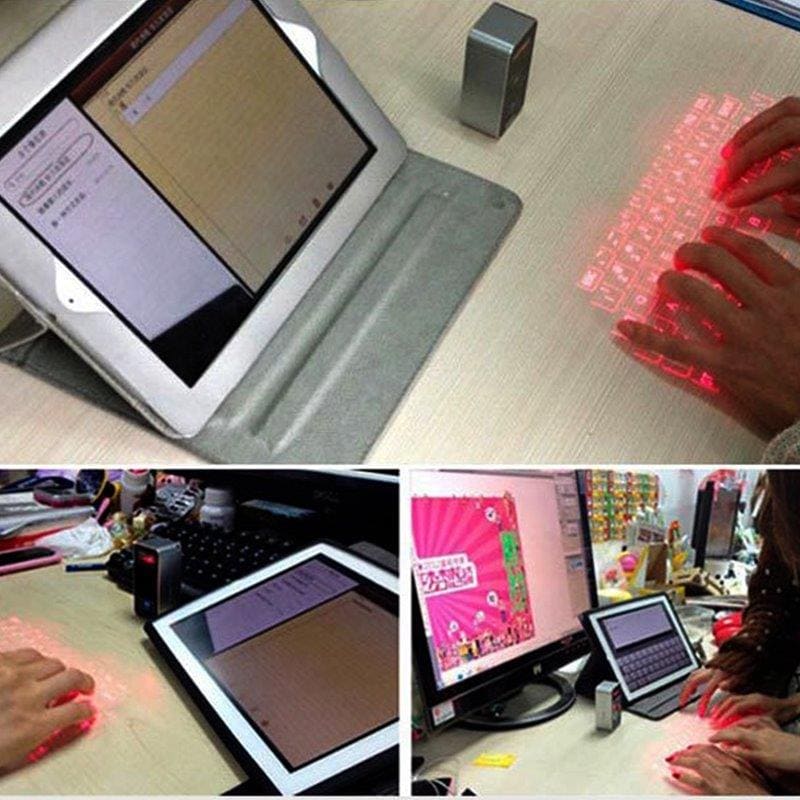 Virtuellt Bluetooth Laser Tangentbord Android / iPhone / Apple / PC