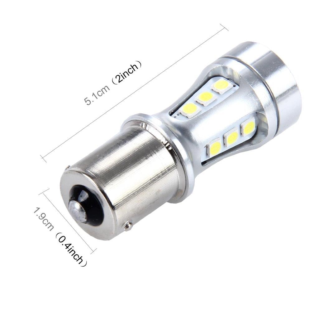 Lampa LED Backljus 10W BA15S / P21W / 1156 - 2Pack