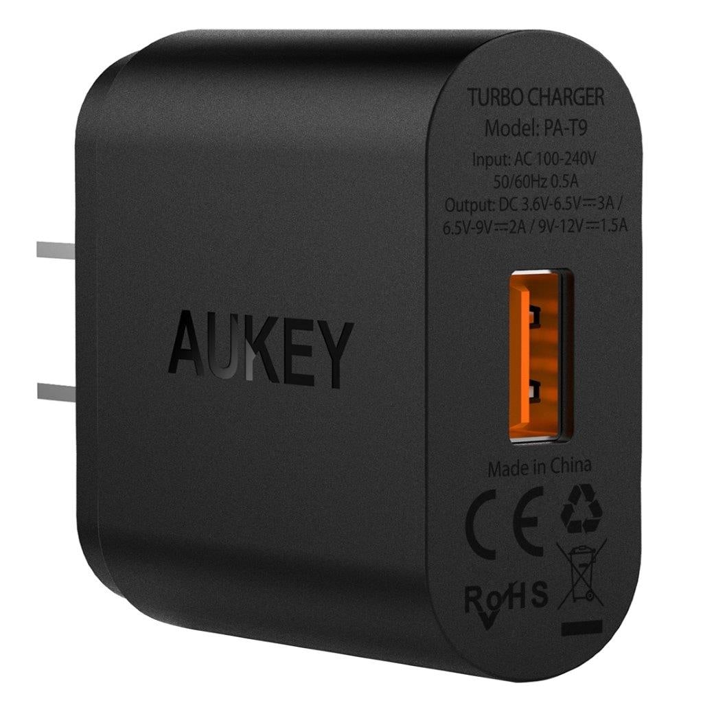 Aukey PA-T9 väggadapter Qualcomm Quick Charge 3.0